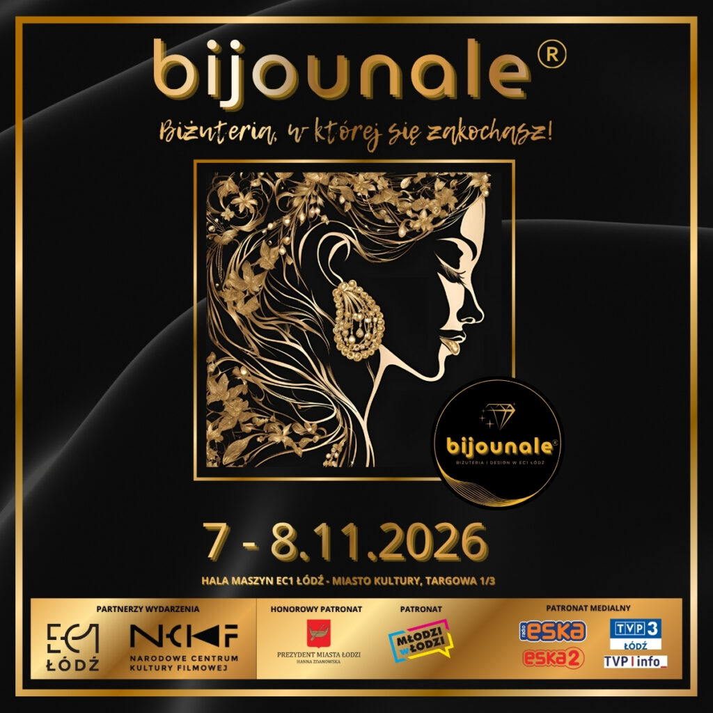 Bijounale® - Biżuteria i Design w EC1 Łódź! 7-8 listopada 2026